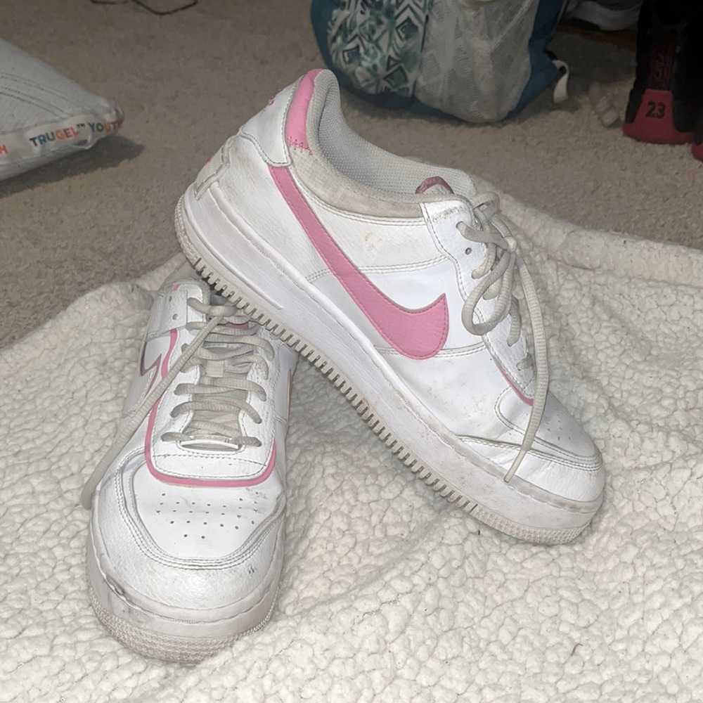 Nike Air Force ones were used about a few years ago I don’t wear them anymore
